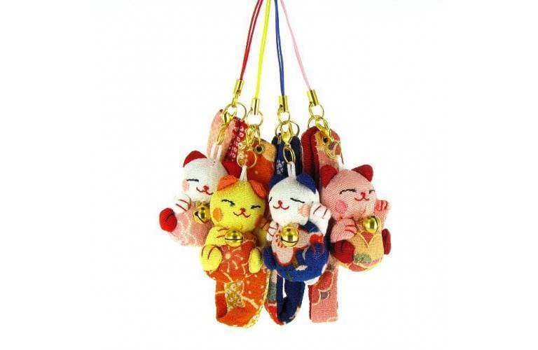Bijou de telephone Maneki Neko