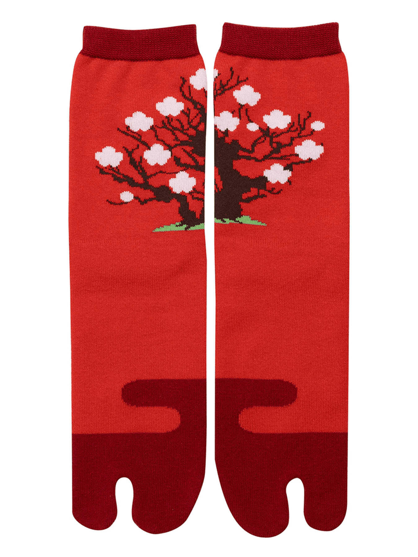 Chaussettes tabi Fleurs de prunier EU 38-42