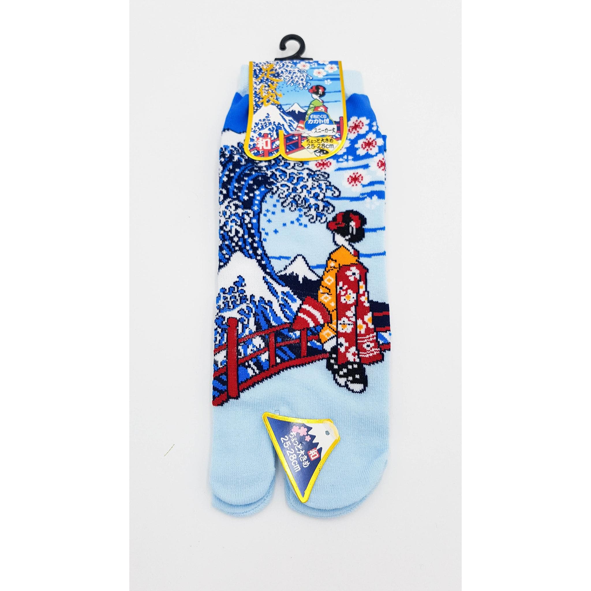 Chaussettes tabi Hokusai Vague EU 40-45
