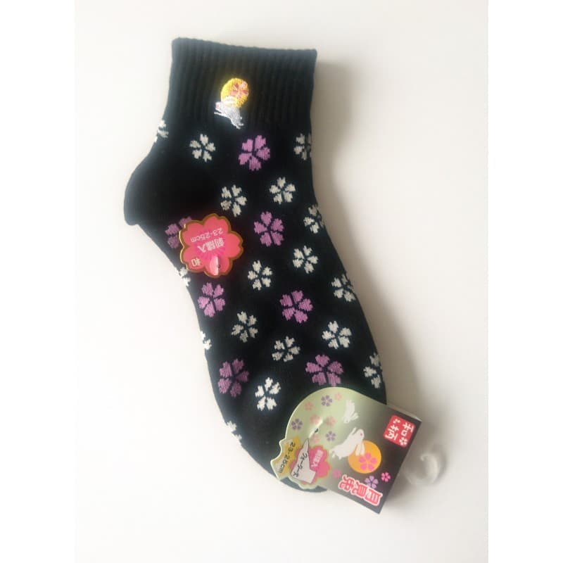 Chaussettes tabi Vague Hokusai petite taille